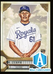 2022 Topps Gypsy Queen #224 Angel Zerpa - Kansas City Royals Rookie Card